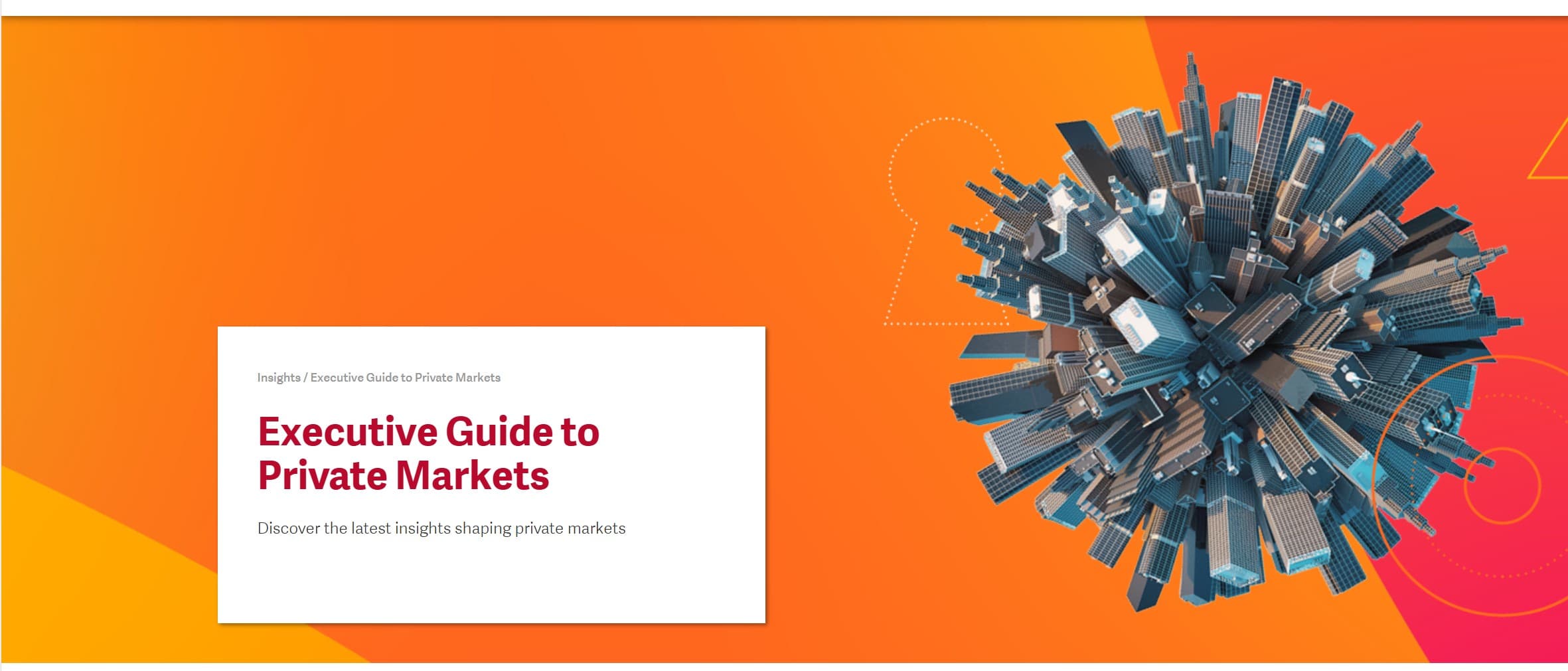 Private Markets: breaking through the noise